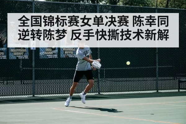 全国锦标赛女单决赛 陈幸同逆转陈梦 反手快撕技术新解 | huangguanwangzhan